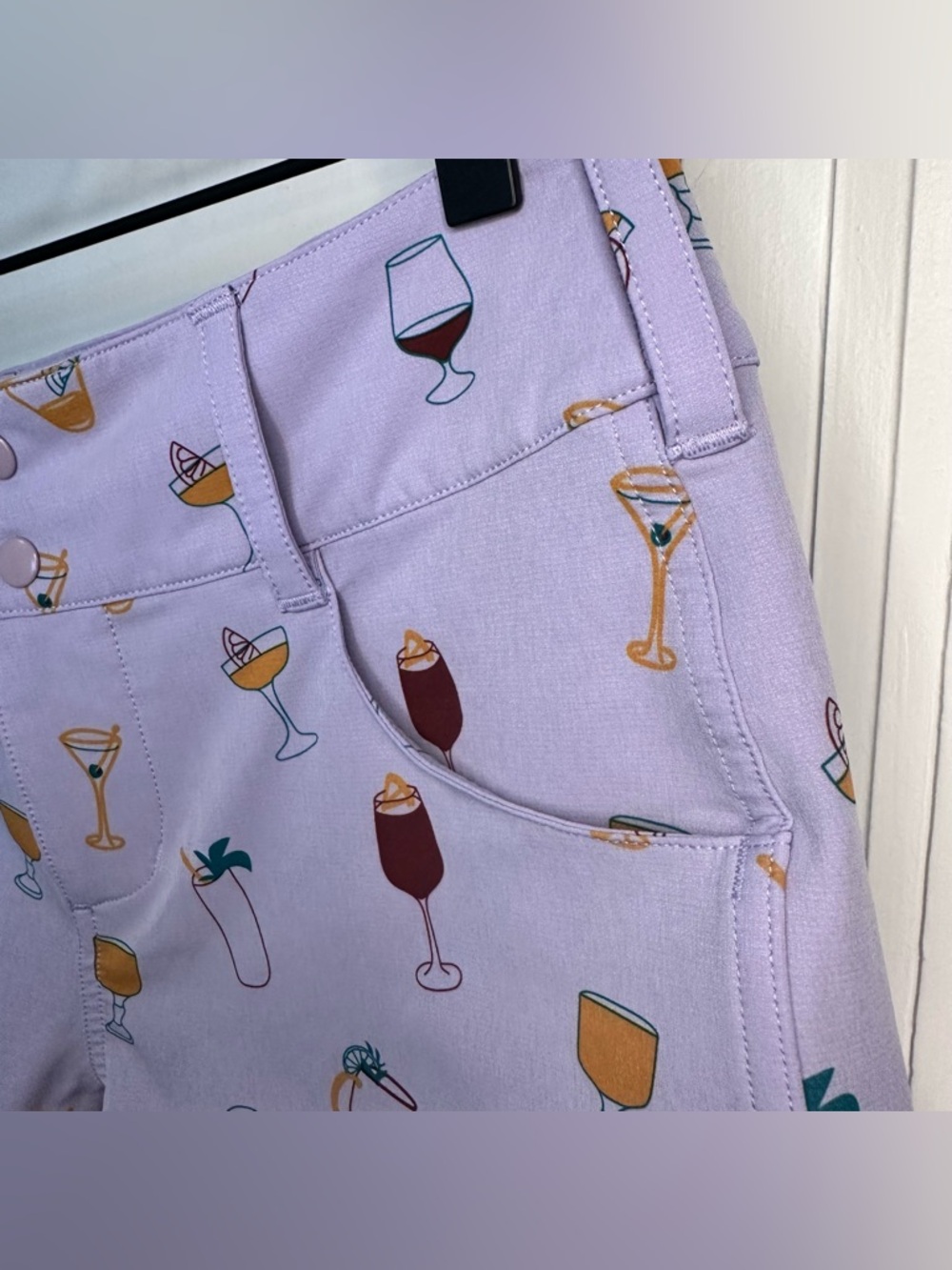 Wild Rye 7” MTB Bike Shorts Women's Size 8 purple - Picture 6 of 9